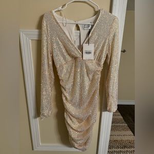 High Profile Iridescent sequin dress